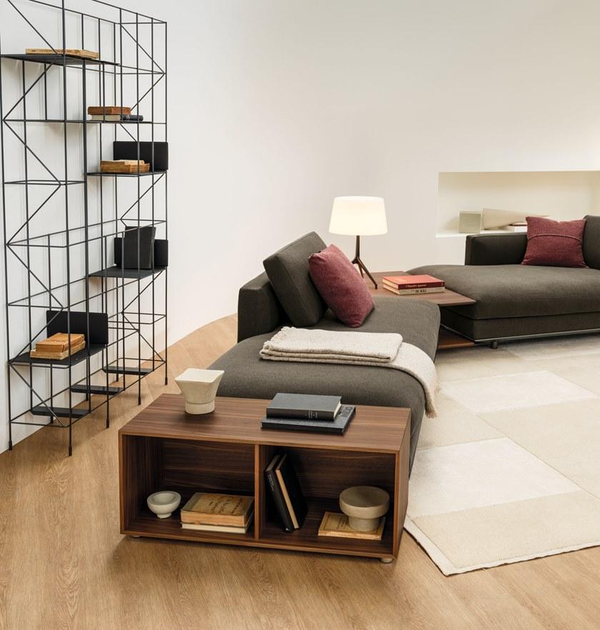 Casamania & Horm Модульный диван со съемным чехлом из ткани или кожи Miles sun-id-1389996 - Вид №1