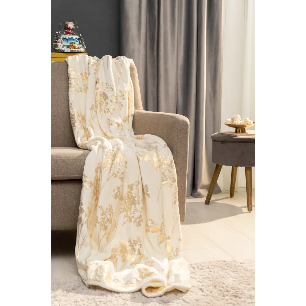 Плед Ardenza Ovis 150x200 см фланель цвет белый 84253126 STLM-2188125 - Вид №5