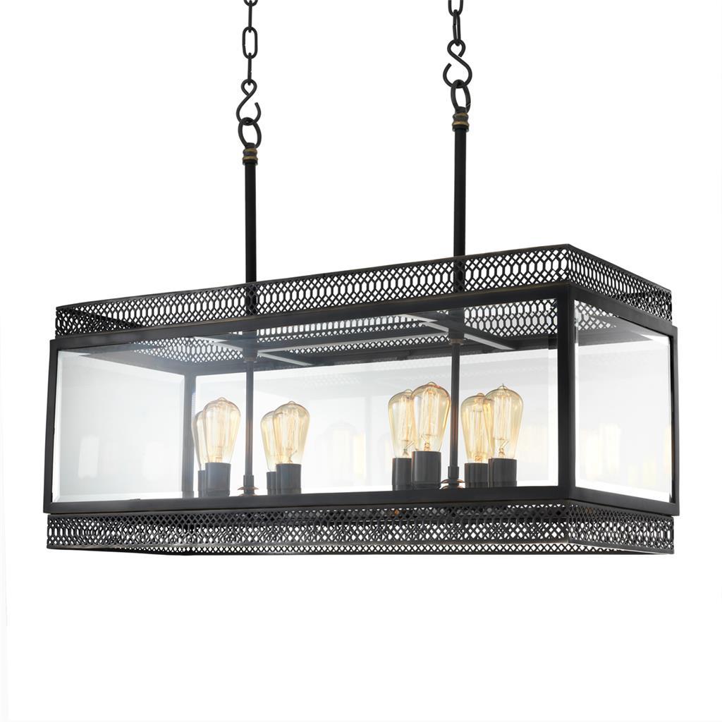 Люстра Roma L от Eichholtz чёрная 111011 EICHHOLTZ ДИЗАЙНЕРСКИЕ, EICHHOLTZ 061621 Чёрный  - Вид №2