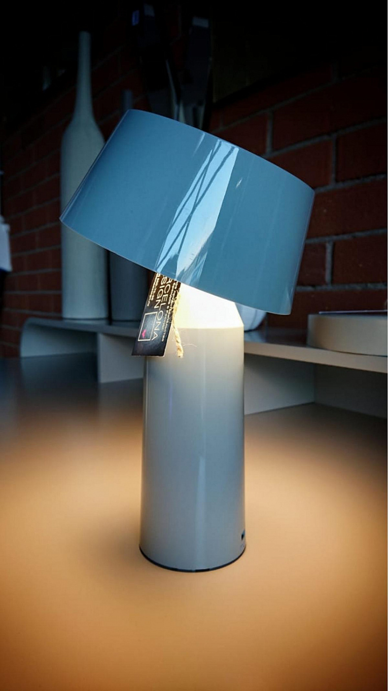 076338 Настольная лампа голубая Marset Bicoca  - Вид №3