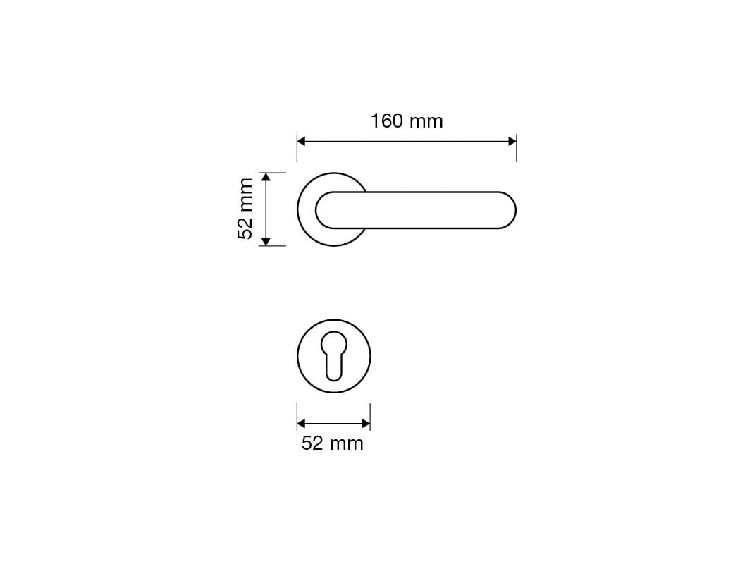 Латунная ручка с насадкой LINEA CALI' ARCH-00146681 - Вид №4