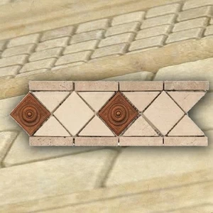 БОРДЮР ИЗ МРАМОРА DS-200-2 NATURAL ART