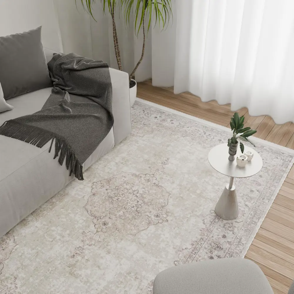 Ковер Ragolle Leo 195x300 см вискоза 927909/6616 цвет серый 89417103 STLM-2085375 