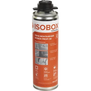 Пена монтажная пистолетная Isobox Profi 30 450мл 82405793 STLM-2147805
