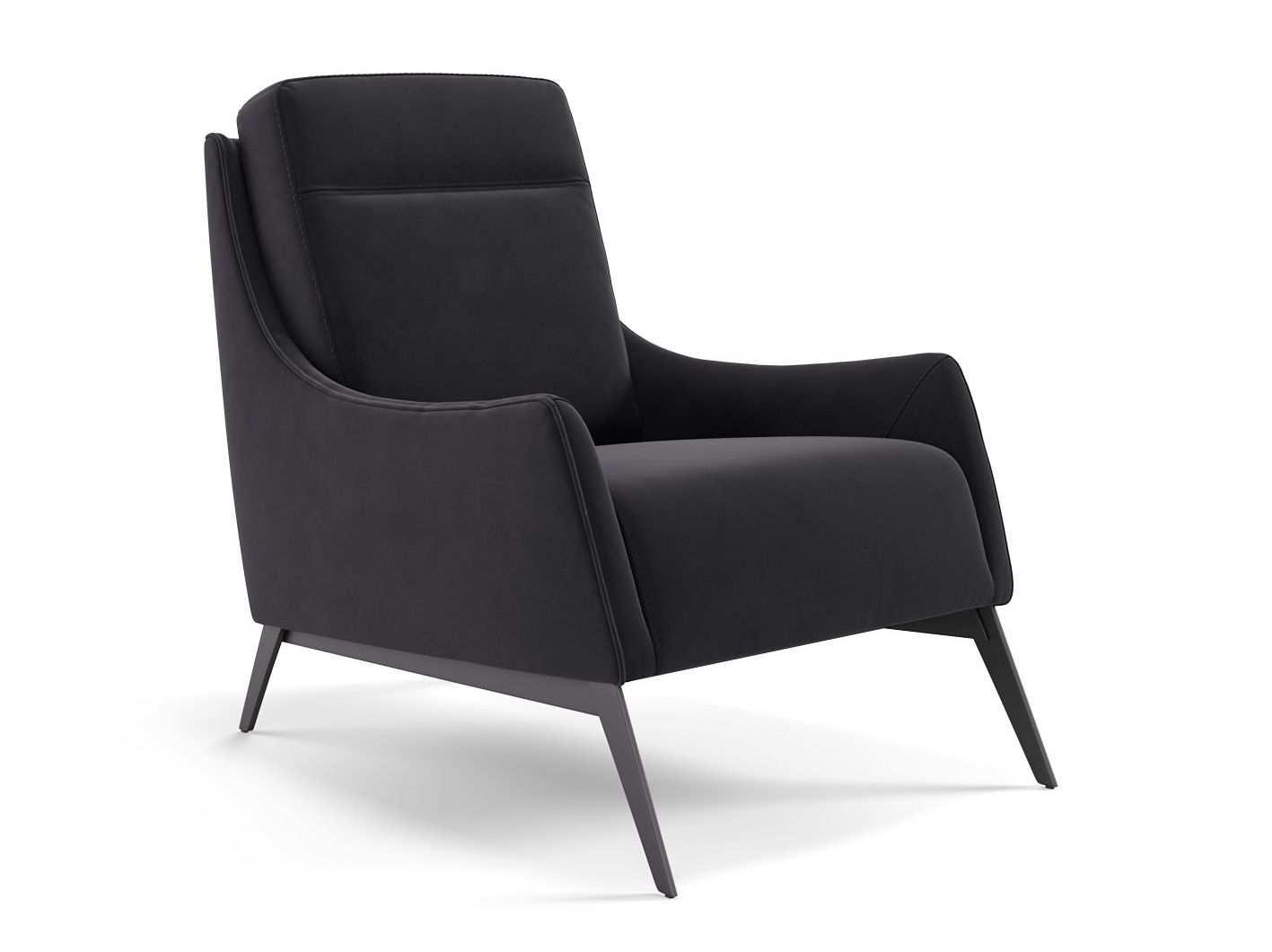 Тканевое кресло с подлокотниками Sofanella Piana ARCH-00121992 - Вид №1