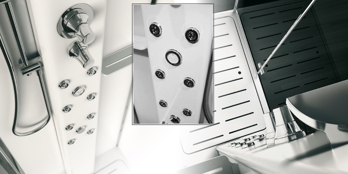 Душевая кабина Play 100 TB 9547-17879 Dx Jacuzzi 954717879DX - Вид №1