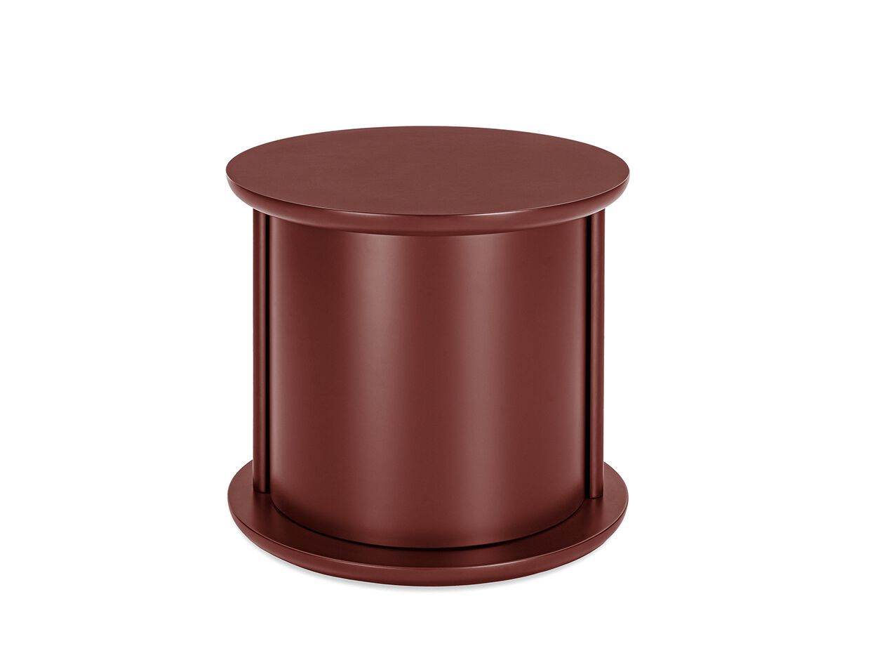 Деревянный круглый журнальный столик с отсеком для хранения Gallotti&Radice Hide &amp ARCH-00033631 - Вид №1