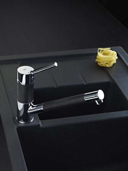 282413 Смеситель Teka AUK 978 Topaz beige 3/8" Испания  - Вид №1