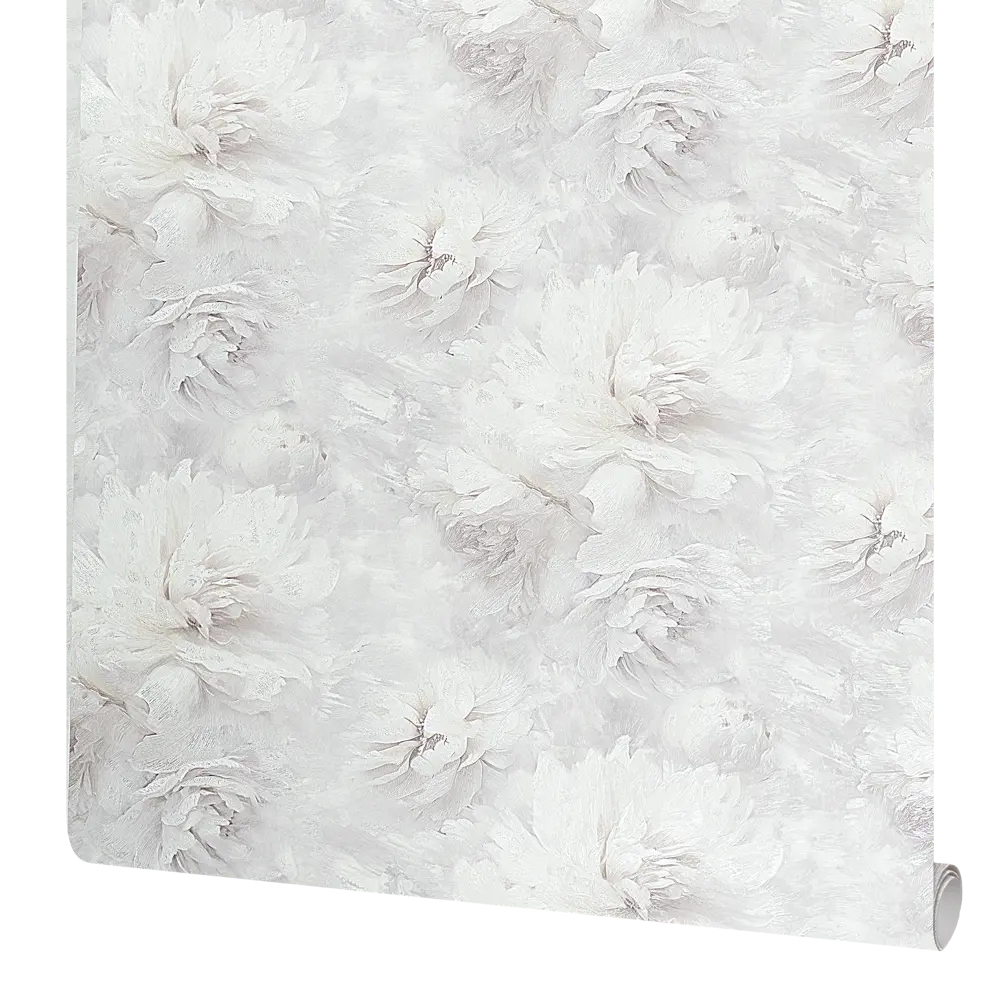 Обои флизелиновые Ateliero Bella бежевые с цветочным рисунком 1.06 м 89416922 STLM-1568893