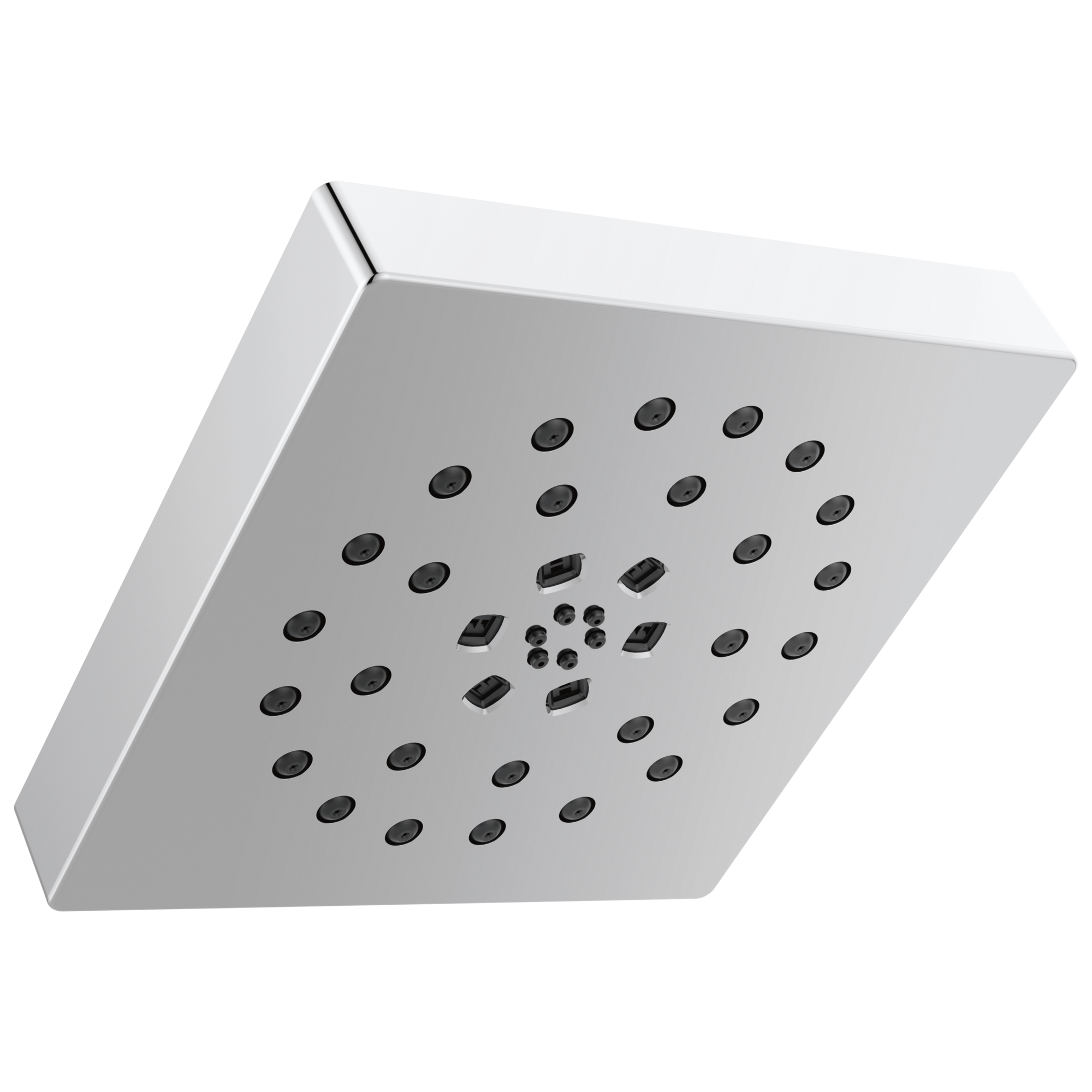 52484-KS H2Okinetic® 4-х позиционная душевая лейка с UltraSoak ™ Delta Faucet DELTA Черный нержавеющий