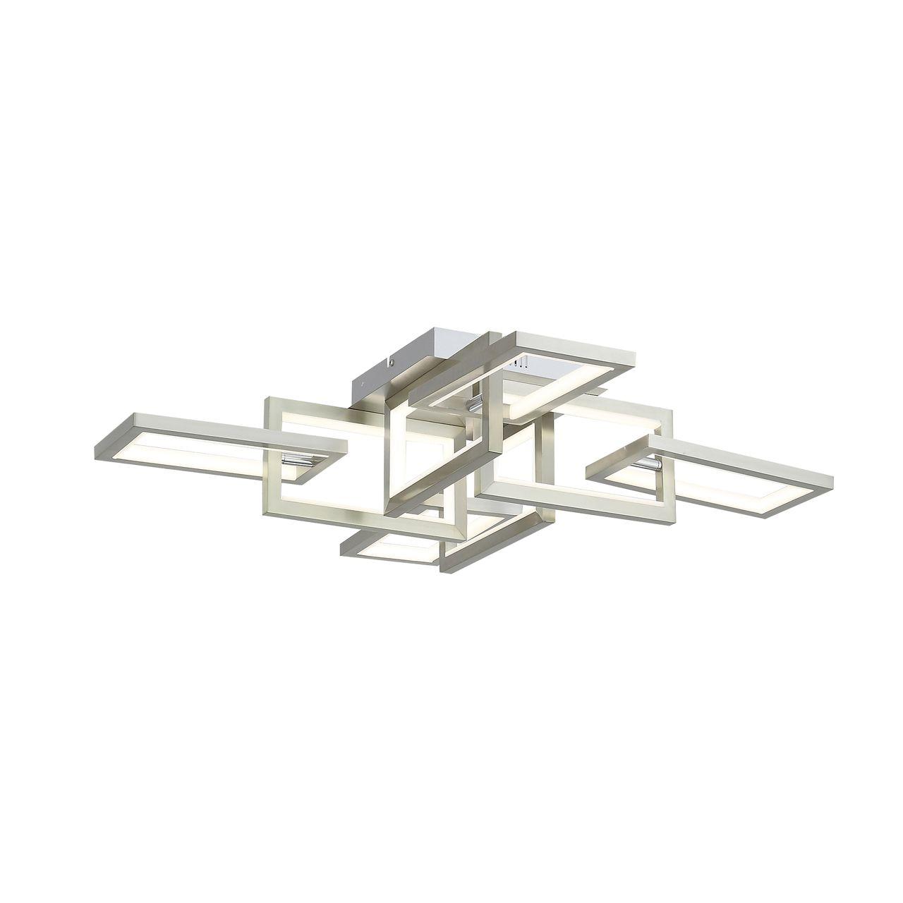 Потолочный светодиодный светильник ST Luce Caselia SL397.102.08 ST LUCE ДИЗАЙНЕРСКИЕ, CASELIA 276699 Никель  - Вид №3