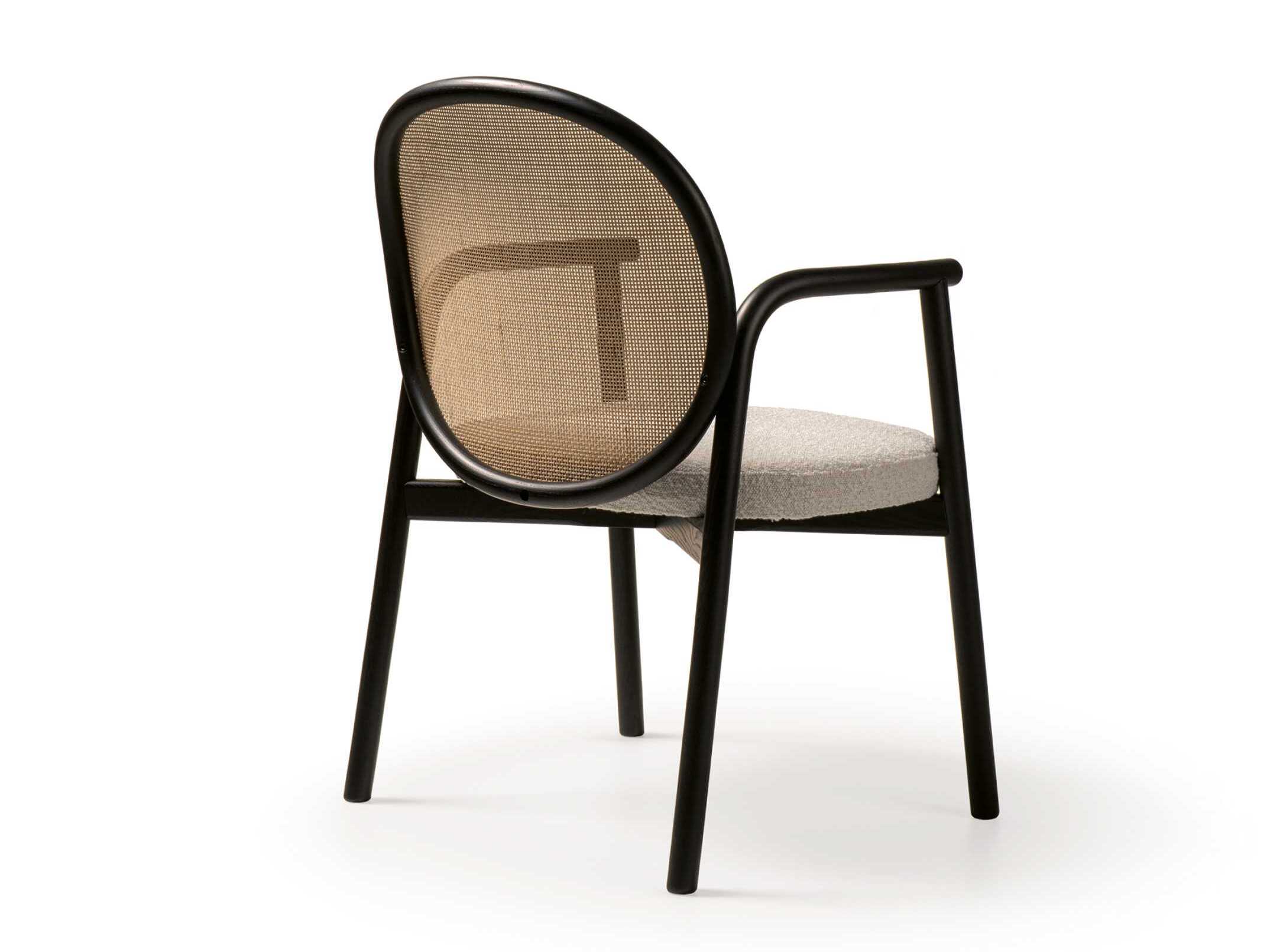 Кресло из массива дерева с мягким сиденьем Quinti Sedute SHIELDS ARCH-00072322 - Вид №3