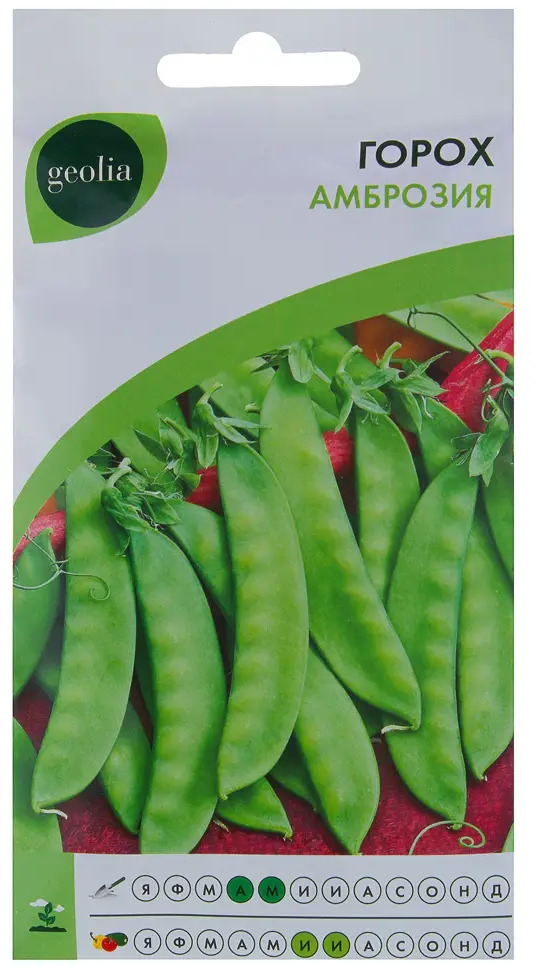 Семена гороха GEOLIA Амброзия - раннеспелый сахарный сорт 17585367