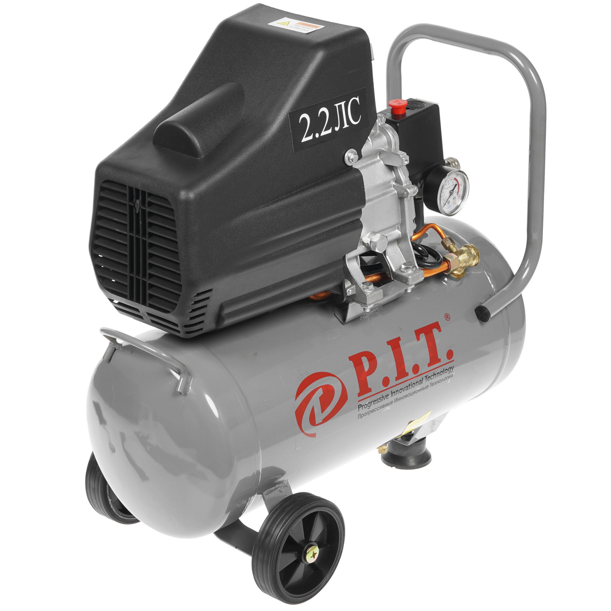 Компрессор поршневой масляный P.I.T. PAC24-C 8141902 PIT STDN-0058774