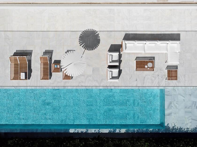 GANDIABLASCO Садовое кресло из тика с подлокотниками Dna teak sun-id-1410391 - Вид №7