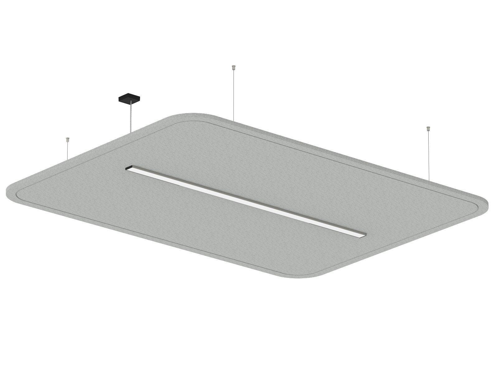 Рециркулированный любимчик Dimmable акустический подвесной светильник PROLICHT Acoustic ARCH-00095549 - Вид №3