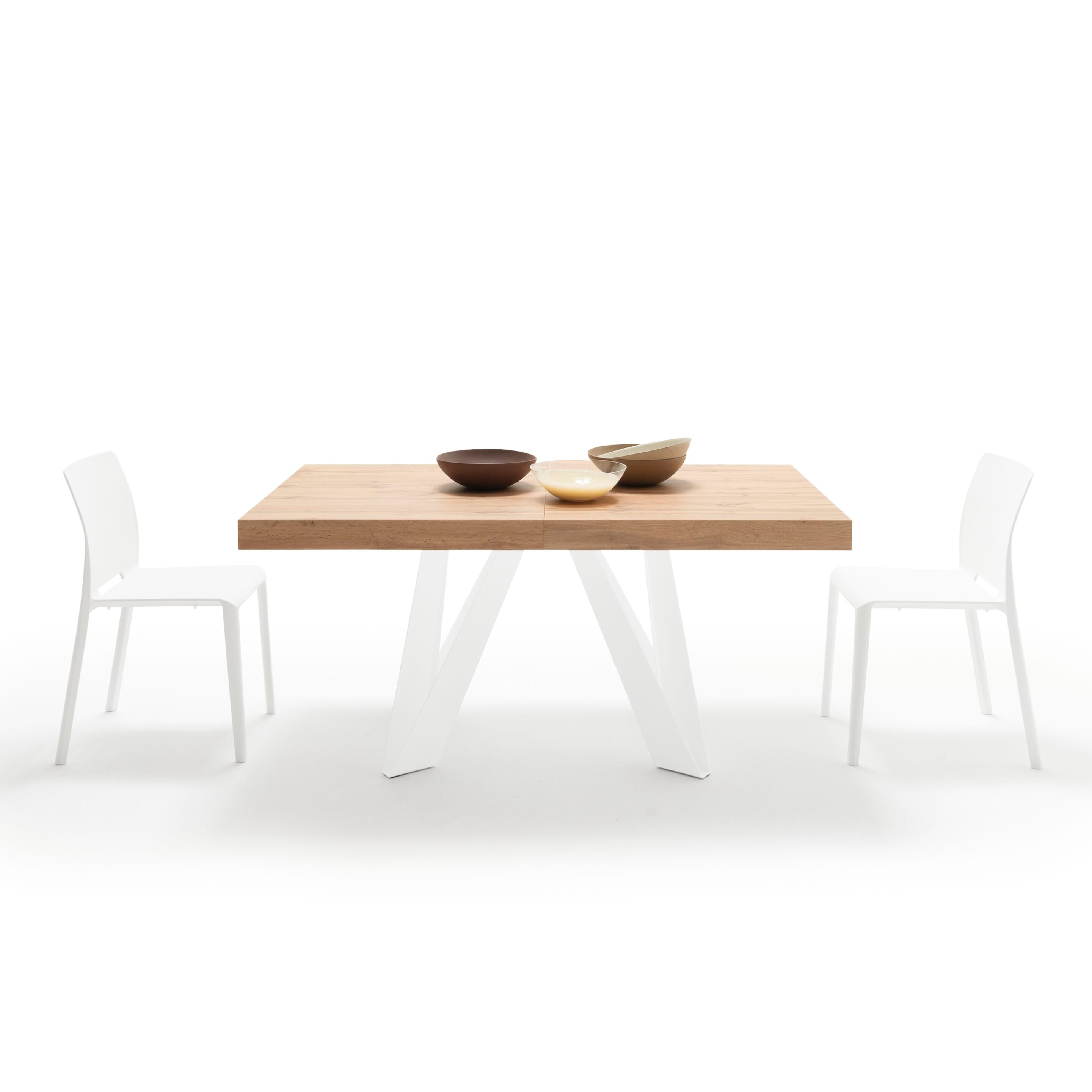 Выдвижной прямоугольный стол из железа с меламиновой столешницей Mobili Fiver ROMINA ARCH-00069646 - Вид №57