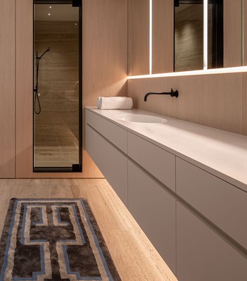 T39ELUS Встроенный полотенцесушитель vola  - Вид №10