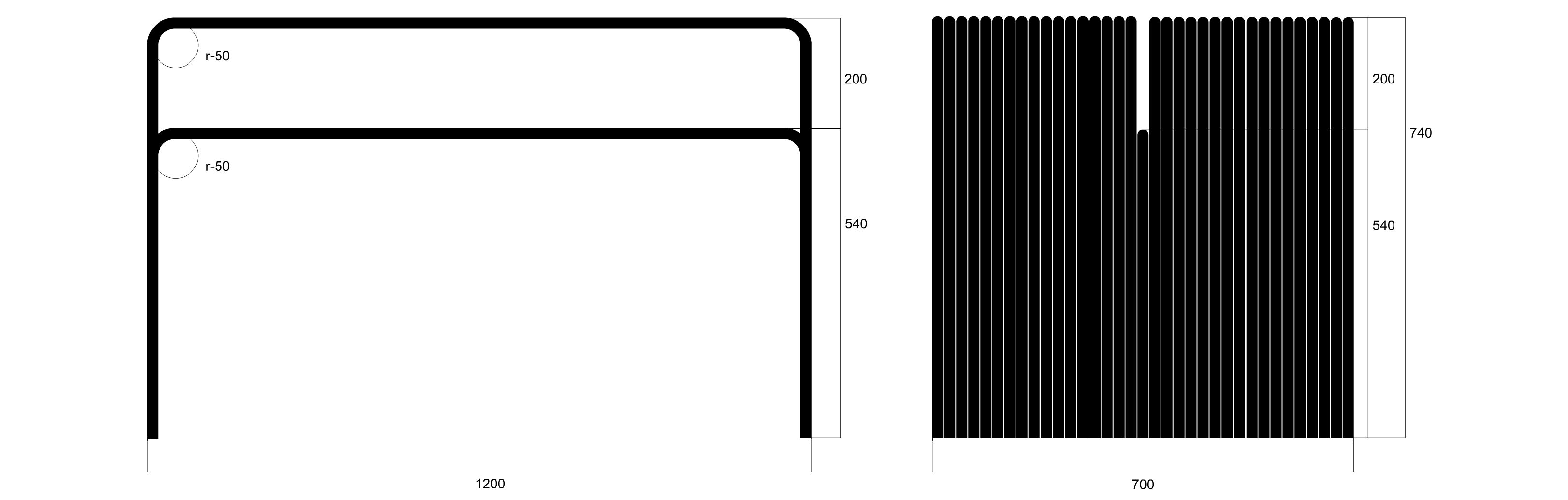 Алюминиевый прямоугольный садовый стол с порошковым покрытием Joyf TUbe ARCH-00023149 - Вид №21