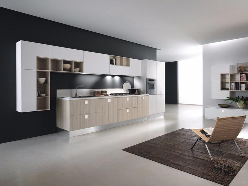 Composit Кухня в современном стиле из дерева с ручками Quadra sun-id-1417535 - Вид №11