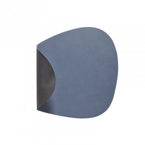 982188 DOUBLE NUPO dark blue / black подстановочная салфетка фигурная 37x44 см, толщина 2мм;LIND DNA