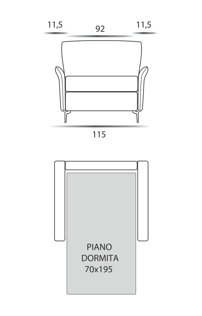 Диваны Divano 2 Posti Maxi Spaziorelaxitalia  Londra Londra Divano 2 Posti Maxi - Вид №6