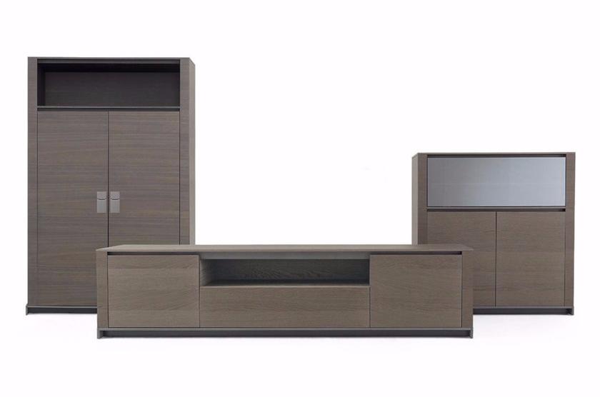 Poliform Комод из фанерованной древесины с распашными дверцами sun-id-1387441 - Вид №2