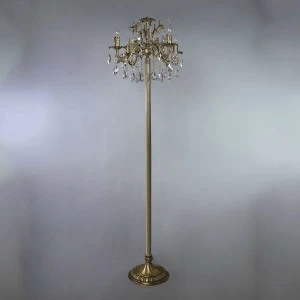 Торшер Ambiente Granada 2118F/4 AB Tear Drop AMBIENTE ПОД СТАРИНУ, СВЕЧА, ЭЛИТНЫЕ 180686 Бронза