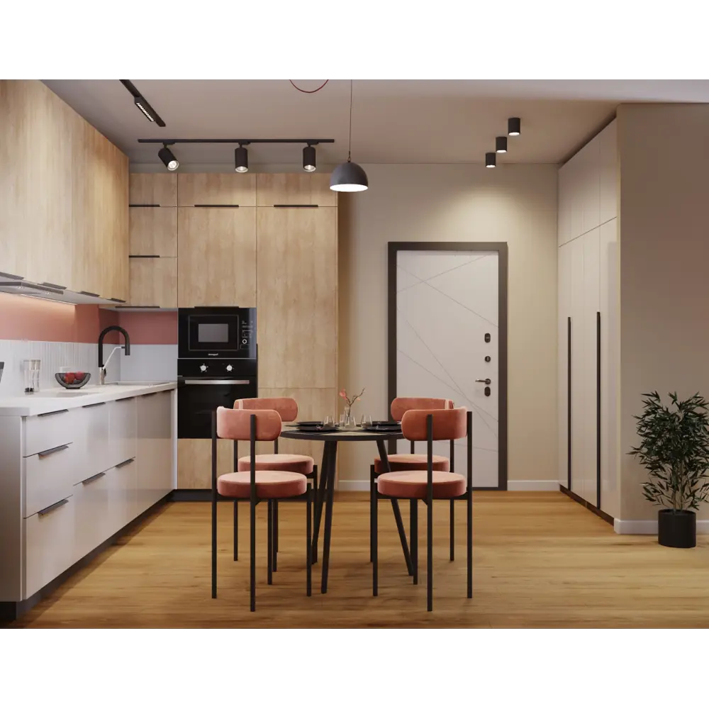 Напольный кухонный шкаф Konsensa 100 см белый с полкой 89410801 STLM-1568250 - Вид №8