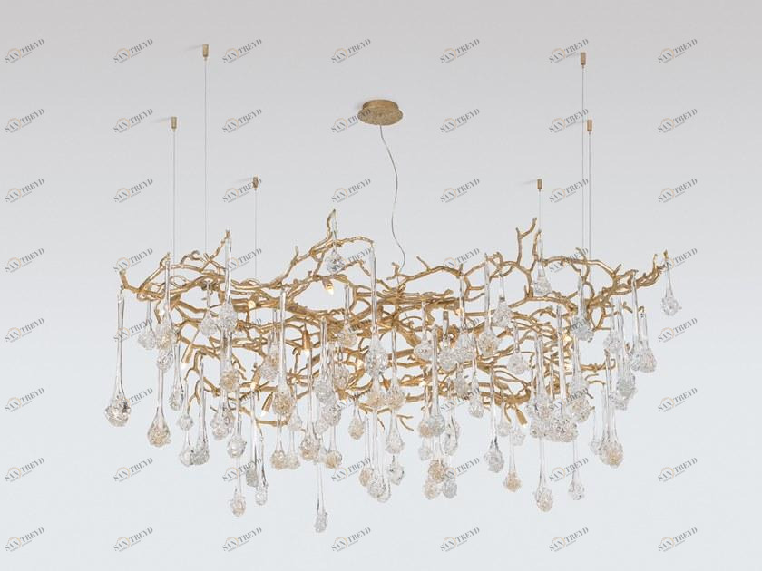 Serip Подвесной светильник из бронзы ручной работы Coral Ct3394/20