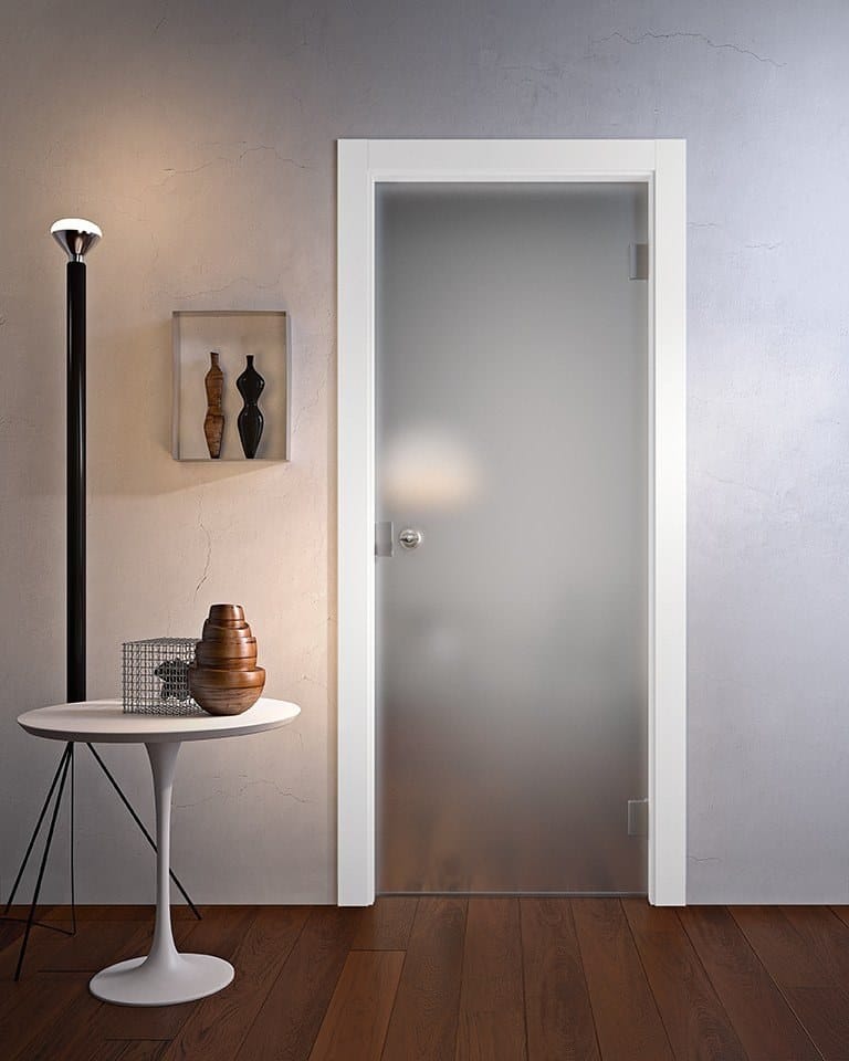 Ламинат и стеклянная распашная дверь GIDEA Avio ARCH-00117111 - Вид №4