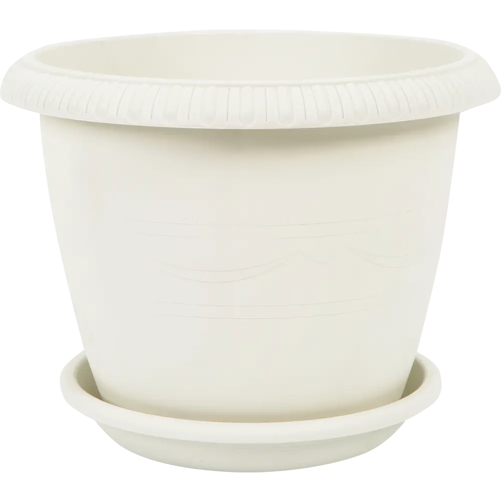 ТЕК.А.ТЕК Горшок Le Jardin серый 5.5 л для декоративных растений 11952234 Жардин STLM-0001636