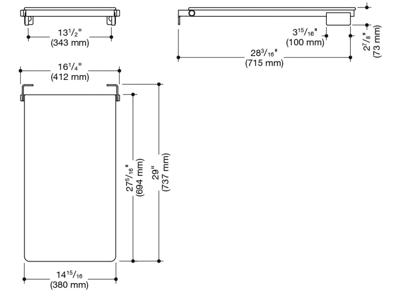 900.51.21340 Складное сиденье для ванны (ada) HEWI System 900 - Вид №1