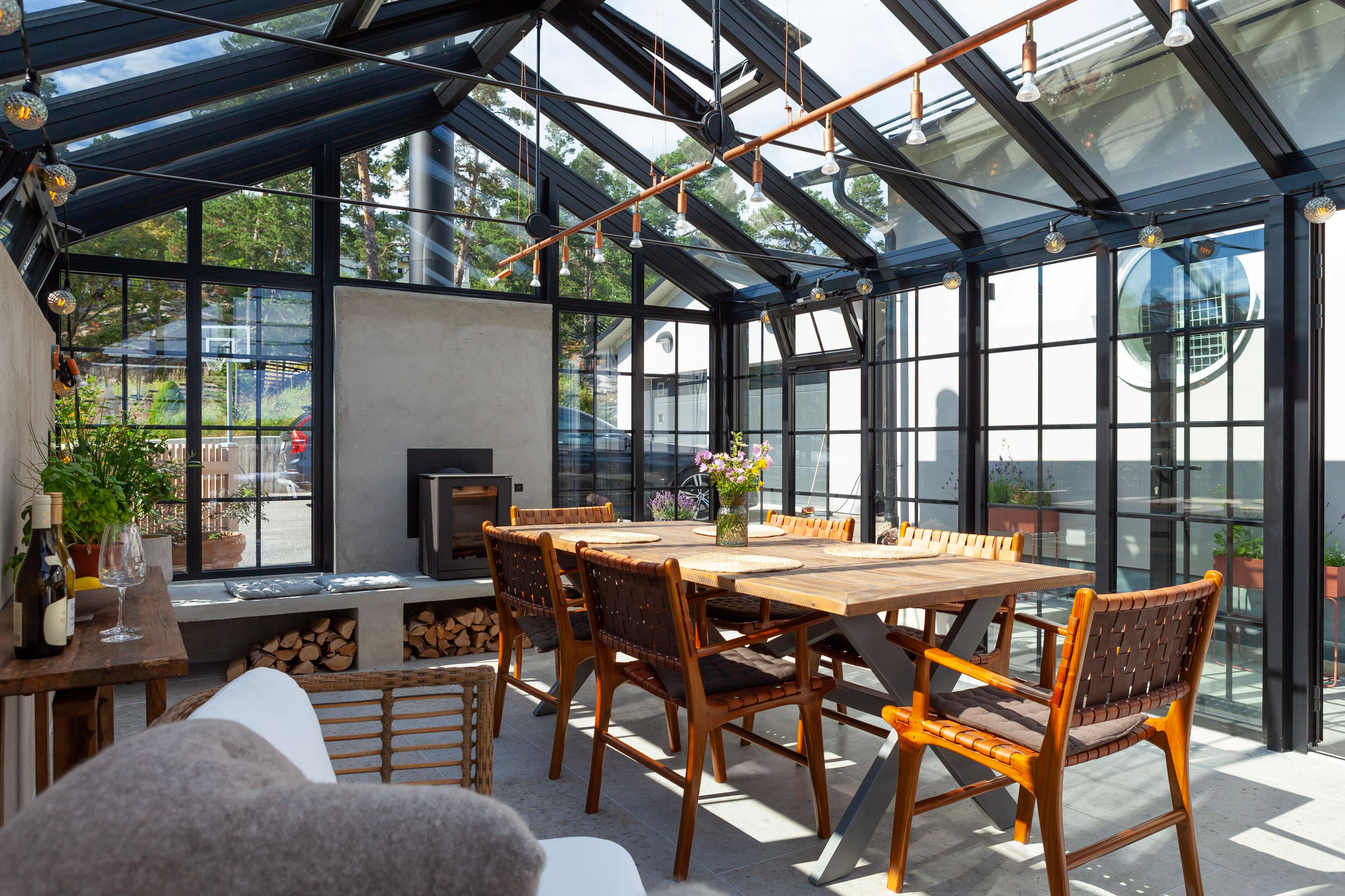 Алюминиевый зимний сад VANSTA Classic ARCH-00028941 - Вид №9