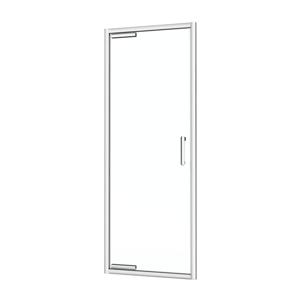 Стекло для распашной душевой двери Sensea Easy 90 см прозрачное, цвет профиля на выбор STLM-2206123