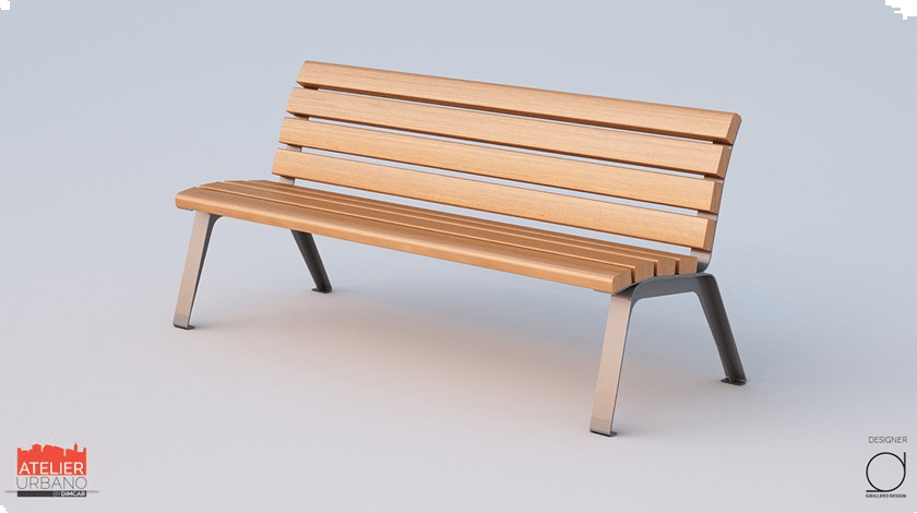 DIMCAR Окуме скамья со спинкой Betty G535 - Вид №1