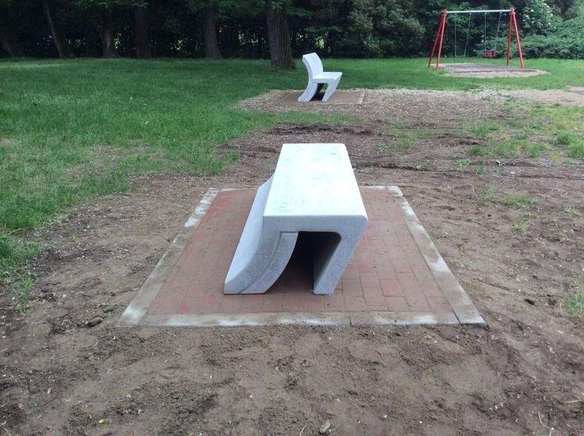 Manufatti Viscio Реконструированная каменная скамья без спинки sun-id-1428234 - Вид №7