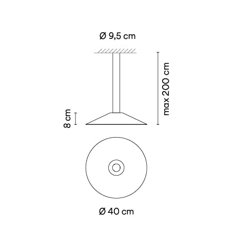 Алюминиевый светодиодный подвесной светильник Vibia Circus Solo ARCH-00111978 - Вид №3