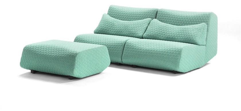 prostoria Модульный тканевый диван с шезлонгом Absent sun-id-1445868 - Вид №2