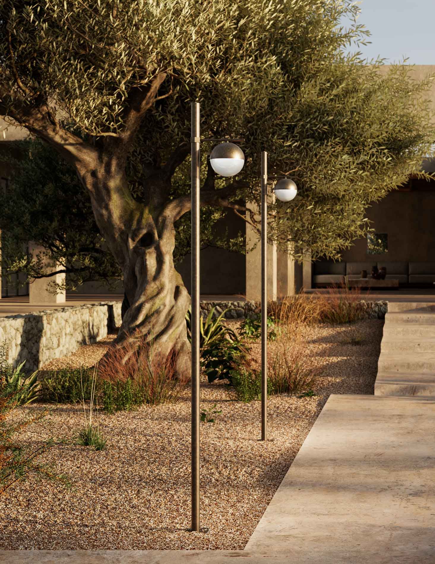 Светодиодный уличный фонарь для сада Il Fanale сфера ARCH-00118018 - Вид №2