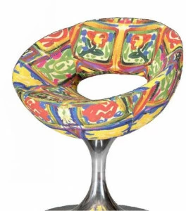 Mirabili Кресло с тканевой обивкой Francesco cuomo