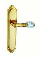 Bronces Mestre Ручка из латуни с кристаллами swarovski® на пластине Clasica sun-id-1487299 - Вид №34