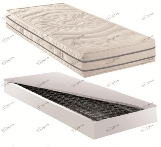 Frauflex Карманный пружинный матрас из материала air-flex ™ Jeans sun-id-1482649