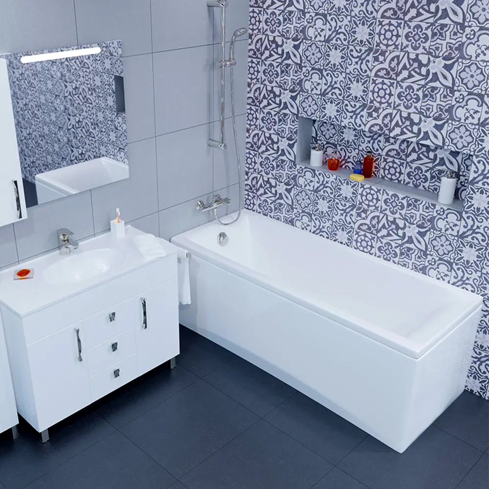 Ванна Triton «Джена» акрил 160x70 см STLM-2077537 - Вид №5