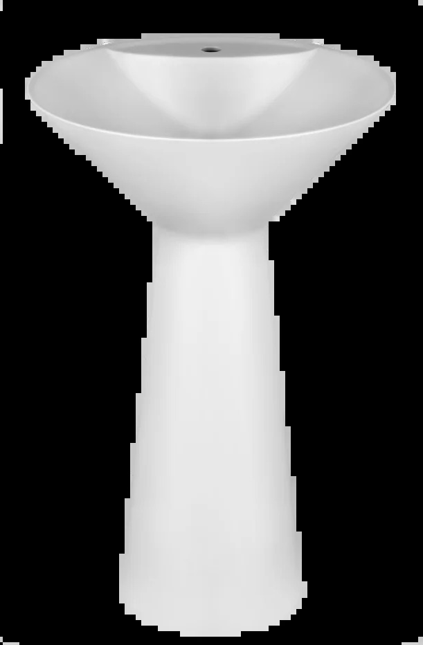 Умывальник 45907 521 Gessi Cono ХРУСТАЛЬНОЕ РАСТЕНИЕ МАТОВО - БЕЛОГО ЦВЕТА