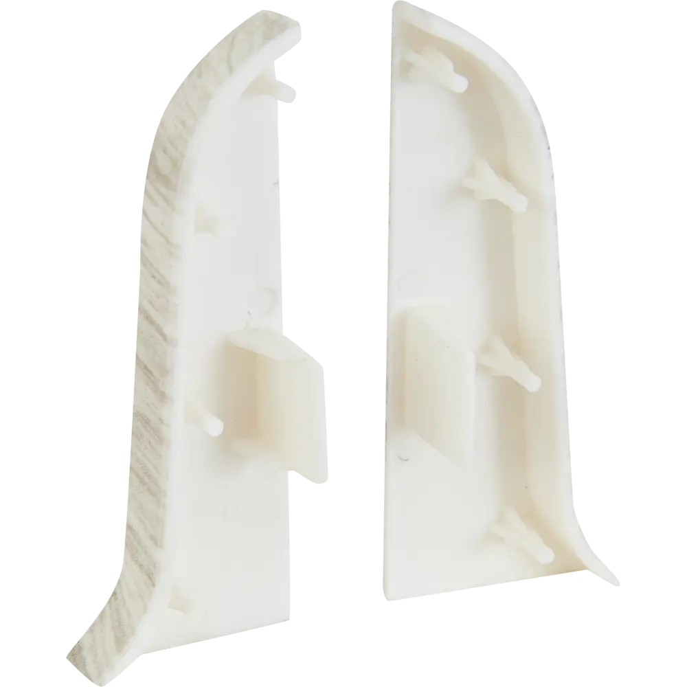 Заглушки для плинтуса «Дуб Рейкьявик», высота 62 мм, 2 шт LIDER STLM-2109624 - Вид №1