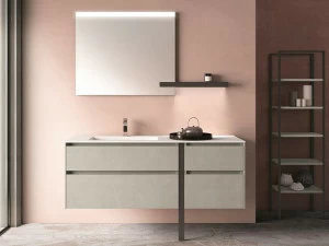 Cerasa Подвесной туалетный столик из меламина с ящиками Segno