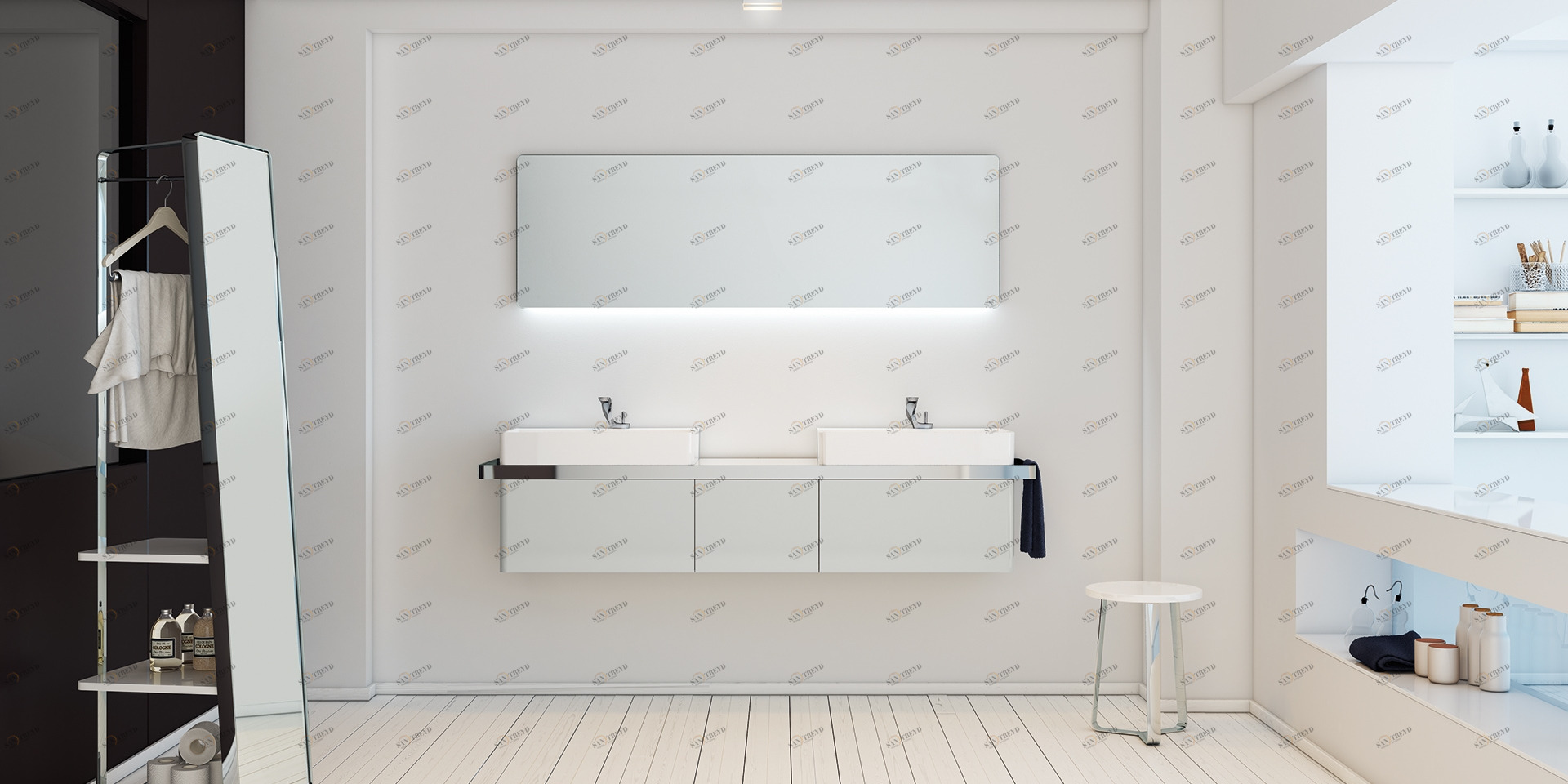 Модуль-тумба с 3 ящиками SR200C Inbani Structure