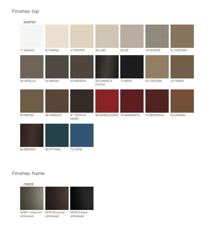 Туалетный шкаф из стали и кожи Cattelan italia Cocoon ARCH-00116560 - Вид №3