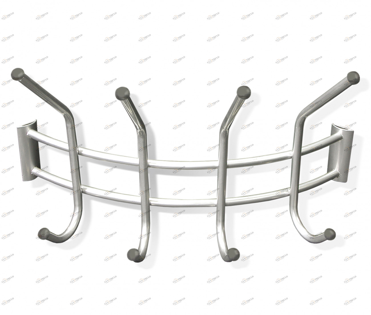 Вешалка Uglovayz SHEFFILTON ДИЗАЙНЕРСКИЕ 015514 Серебро;серый 